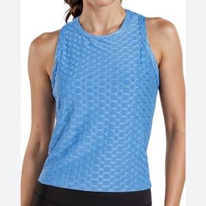 NWT Zobha Blue Millie Tank Top size XL